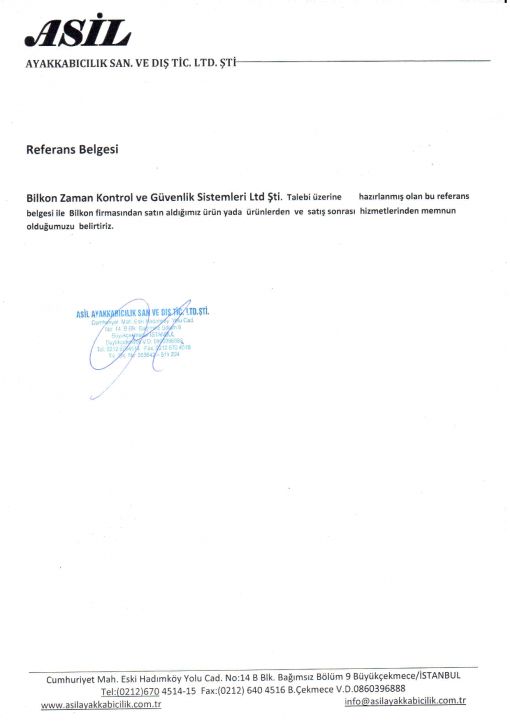 ASİL AYAKKABICILIK GÖREVLİ ÇAĞRI CİHAZI